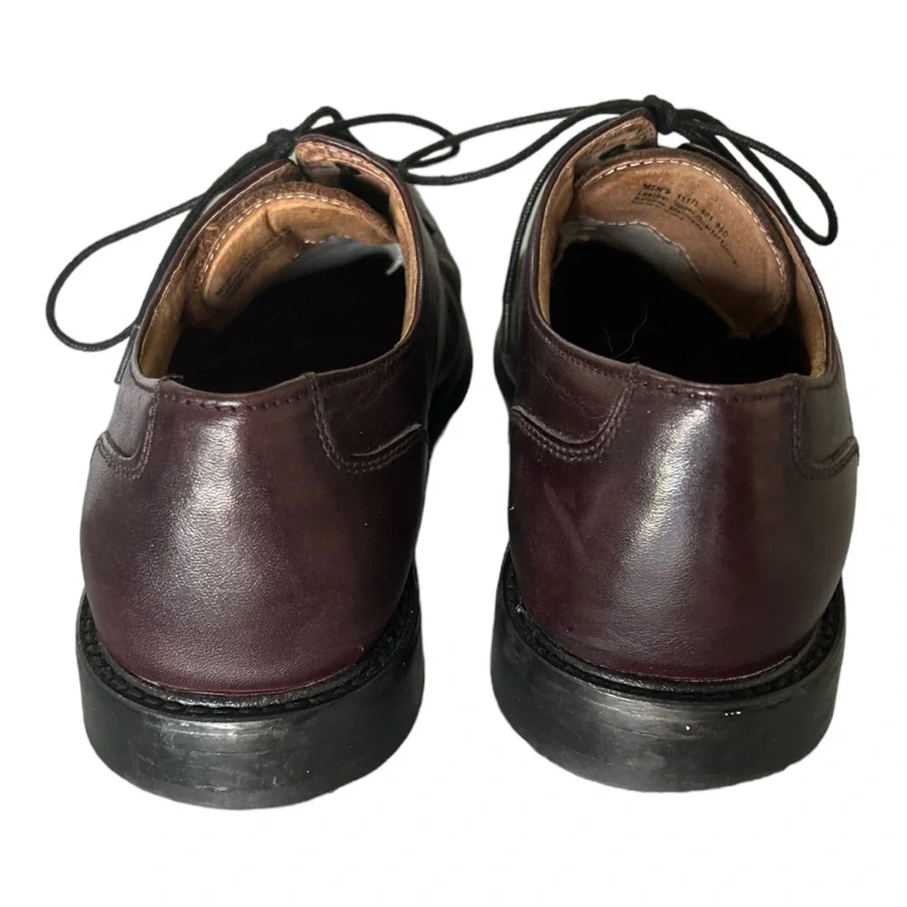 Florsheim‎ Men’s Oxford Burgundy Leather Split Toe Dress Shoes   Sz 8.5